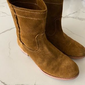 Suede Frye Booties size 6.5